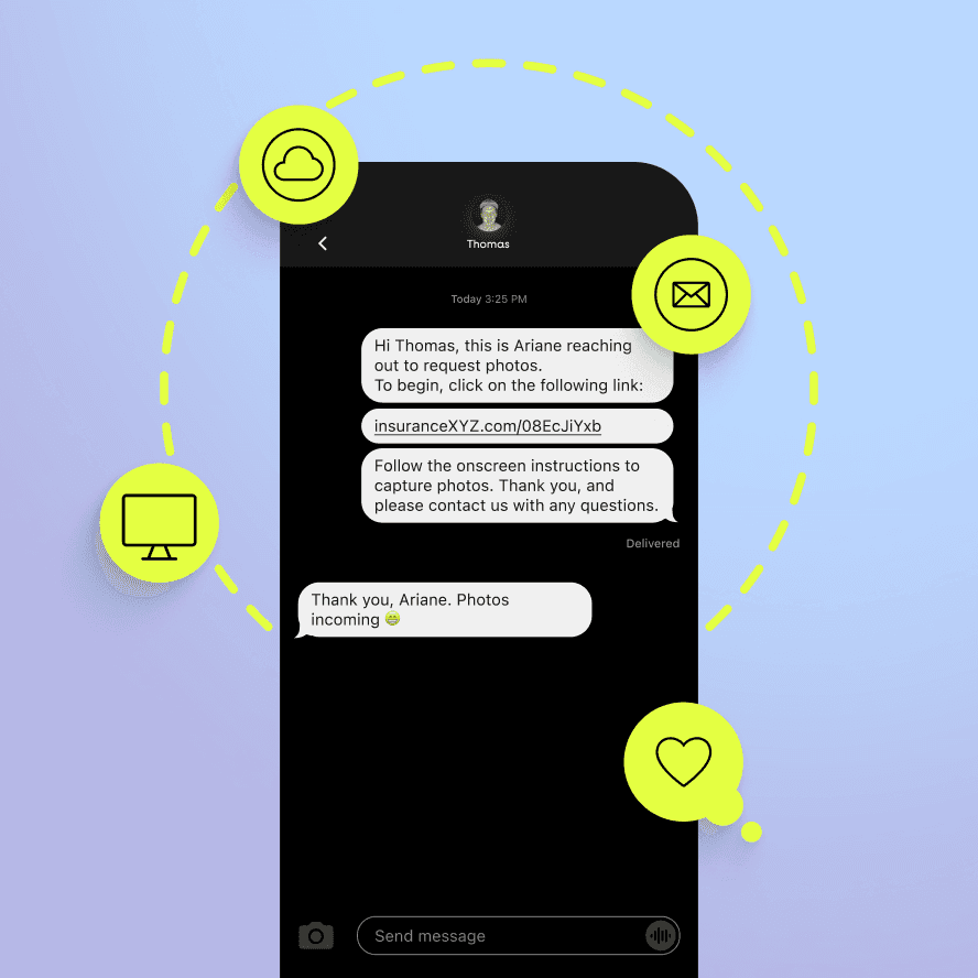 Manage photo proof and customer communication in one place.