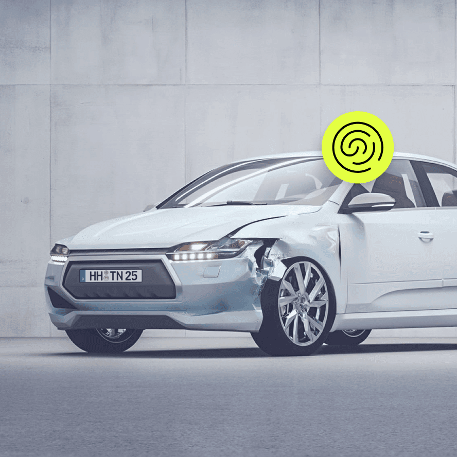 Kfz-Versicherung – Schadenmeldung.